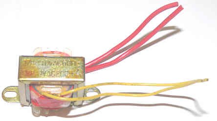 TRANSFORMER, 110 VAC INPUT, 9 VAC OUTPUT @ 200 MA