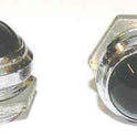 JEWEL, INDICATOR, GREEN, 3/4 TOP X 3/4 OVERALL, 11/16' THREADED DIA-J01G