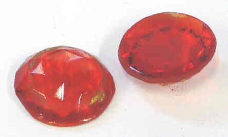 JEWEL, INDICATOR, RED, GLUE IN, 5/8  DIA,  X 3/16 DIA-J10R