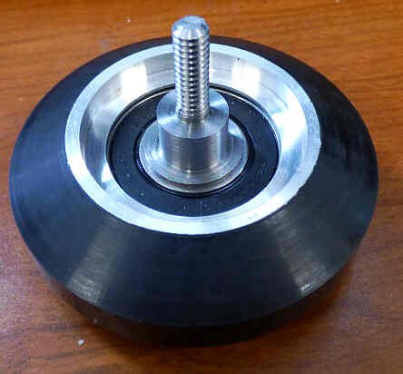 WHEEL, ROLLER GUIDE, 3.00 O.D. X 13/16, 1 1/4 SHAFT, 2.25 WIDE OTIS 456DN2