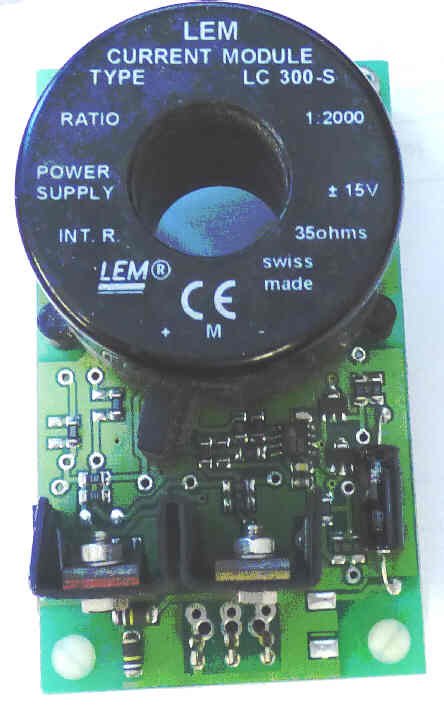 CURRENT TRANSDUCER 24VDC 1/2000 RATIO LEM # LC300-S