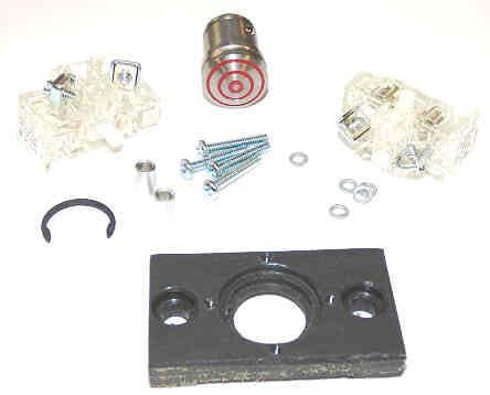 KIT, STOP SWITCH, STAINLESS STEEL, COMPLETE AS SHOWN PTL-B13K