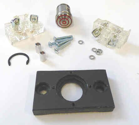 KIT, STOP SWITCH, STAINLESS STEEL, COMPLETE AS SHOWN PTL-B13K