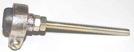 HOLDER, BRONZE, MACHINED, CARBON WITH 3/4 X 1/2 CARBON WARSAW CONTROLS
