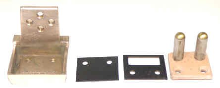 KEEPER, BRONZE, CAST, ASSEMBLED W/ STRIKER, 5B INTERLOCK WATSON WA-D25C
