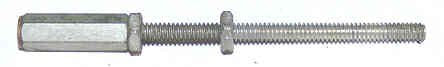 CONTACT, HEX, SILVER TIPPED WITH STEM AND NUTS WATSON # TA-4333