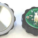 BUTTON, SS FINISH, CONCAVE, WHITE LED AMP CONNECT 24-30VDC, 311 OTIS # FAA25090