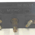 SWITCH, MICRO, SPDT, PIN ,MANUAL RESET, 15A, 125VAC  MICROSWITCH # BZ-RLX4