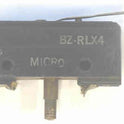 SWITCH, MICRO, SPDT, PIN ,MANUAL RESET, 15A, 125VAC  MICROSWITCH # BZ-RLX4
