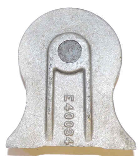 ASSEMBLY, GATE SHEAVE, ALUMINUM CASTING, FIBER ROLLER DOVER # 9811102