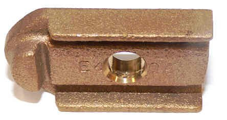 CLAMP, ROPE, GATE, CAST BRONZE DOVER # 9811527 CASTING E 40030