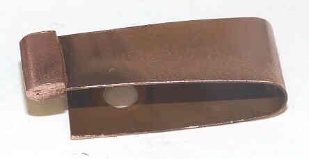 CONTACT, COPPER, 1/2 X 1 7/16 OVERALL, 3/16 HOLE C.J. ANDERSON # 47208