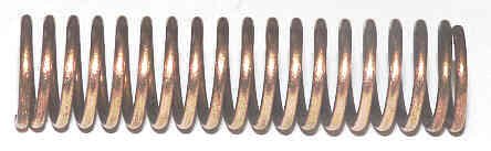 SPRING, COPPER, USED WITH CJA-CH01V HOLDER,  C. J. ANDERSON # 89519