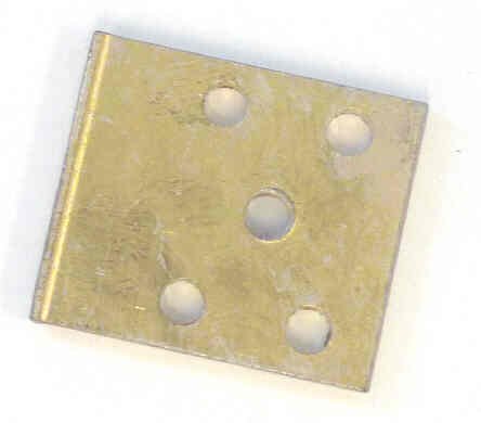 BASE, ARMATURE, STEEL, PLATED, O-R1200 RELAYS, PLUG IN, PILE-UP OTIS # 245AL1