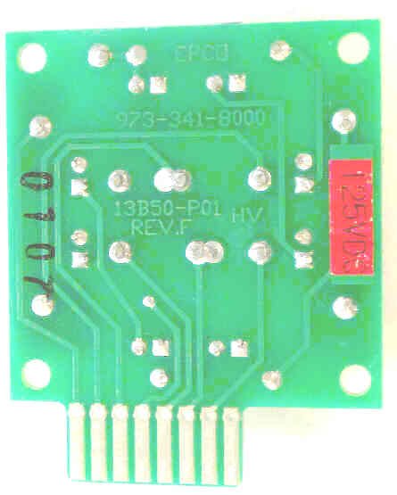 BOARD, CIRCUIT, BUTTON, 2 MICRO SWITCHES,125 VDC EPCO # RCP58B OR 13B50-P01