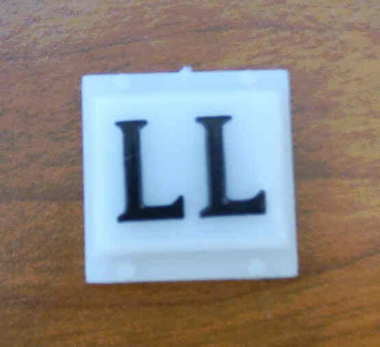 INSERT, POSITION INDICATOR, 'LL',  OBSOLETE STALEY # 11028-9A