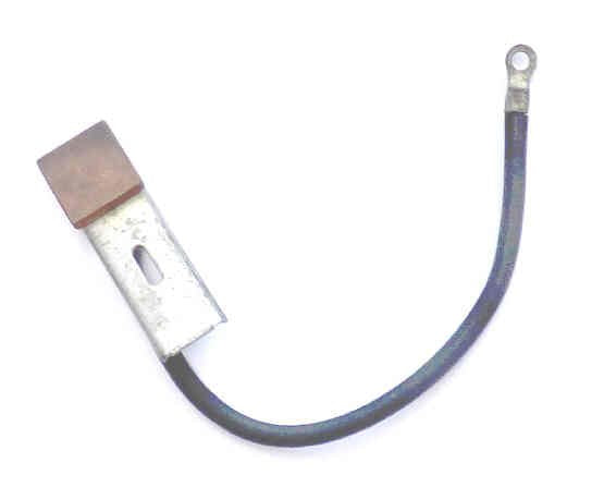 CONTACT, COPPER, 1 1/4 x 1 1/16 X 1/4 W/ SHUNT ON ARM GENERAL # B354-1
