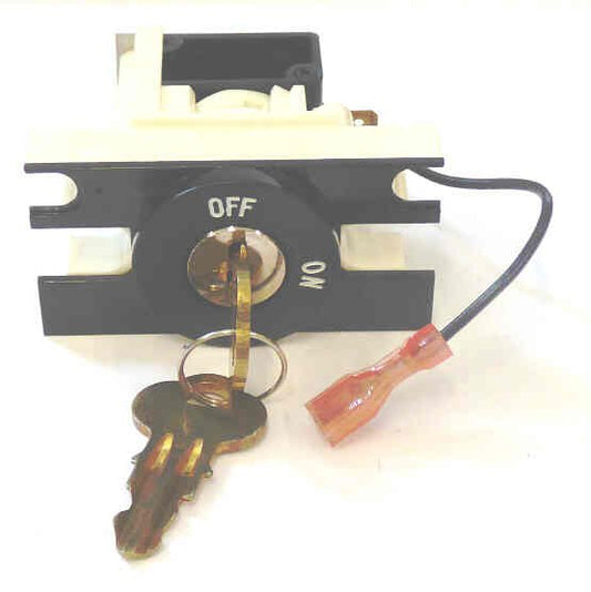 SWITCH. KEYED, ON-OFF, ROUND, MOMENTARY, V7 FIXTURES, DOVER # 9719763