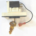 SWITCH. KEYED, ON-OFF, ROUND, MOMENTARY, V7 FIXTURES, DOVER # 9719763