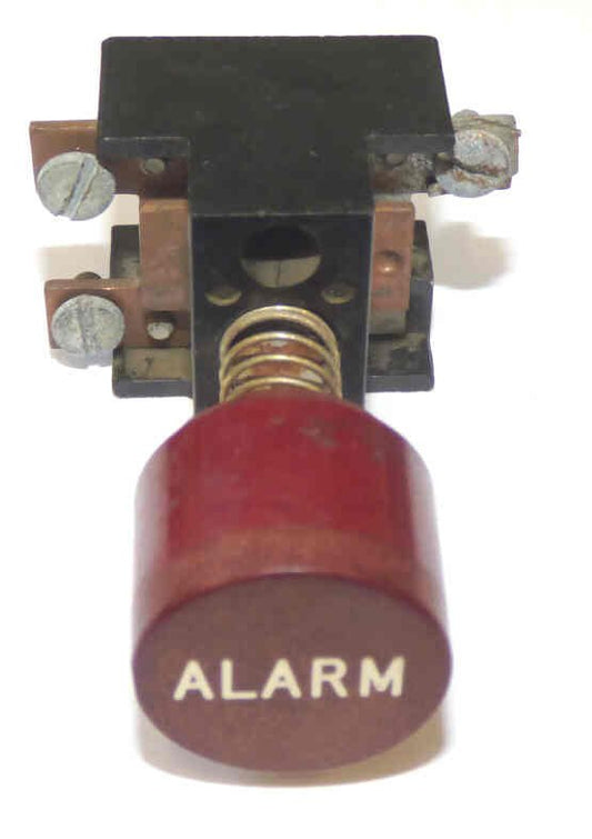 BUTTON, ASSEMBLY, RED. MARKED ALARM 1 X 3/4 ARMOR # B761004A
