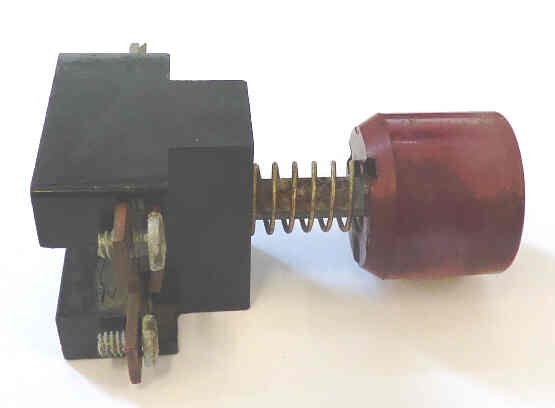 BUTTON, ASSEMBLY, RED. MARKED ALARM 1 X 3/4 ARMOR # B761004A