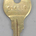 SWITCH, KEYED, 2 POSITION, MOMENTARY KEY # G1601 BLACK BEZEL, HORIZONTAL, BLAMK