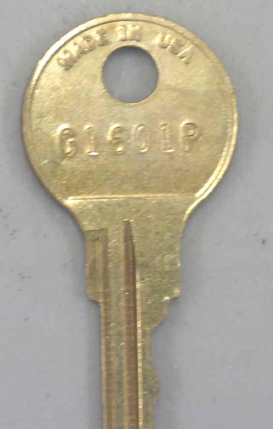 SWITCH, KEYED, 2 POSITION, MOMENTARY KEY # G1601 BLACK BEZEL, HORIZONTAL, BLAMK