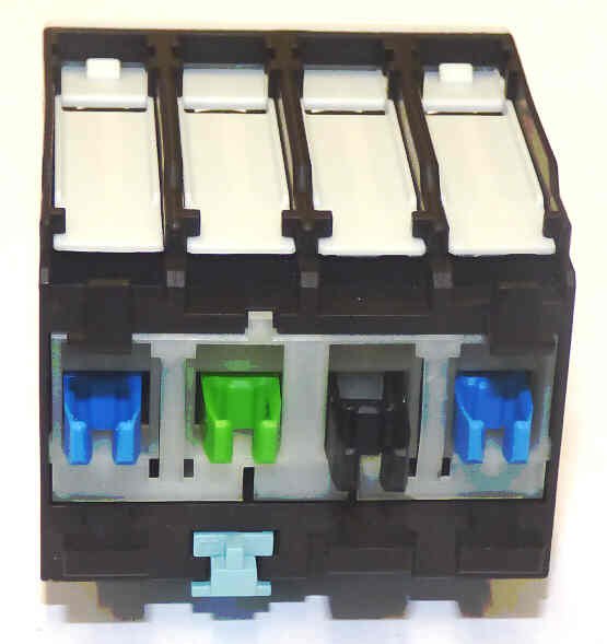 CONTACT, AUXILIARY, 2 N.O./ 2 N.C CONTACT FRONT MOUNT SIEMENS # 3RH1921-1HA22