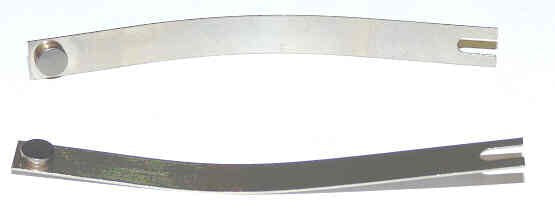 CONTACT, BENT 2 3/4 X 1/4 X .010,  TUNGSTEN TIP, MS SERIES STALEY # 16034-33