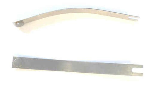 CONTACT, BENT 2 3/4 X 1/4 X .010,  TUNGSTEN TIP, MS SERIES STALEY # 16034-33