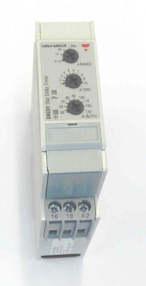 RELAY TIME DELAY STAR DELTA 24-240VAC/DC 50/60HZ DAC01CM24