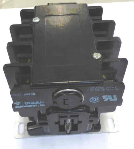 CONTACTOR GOULD 2200 EB240, 4 POLE WITH AUXILIARY CONTACT GOULD 2200 EB240