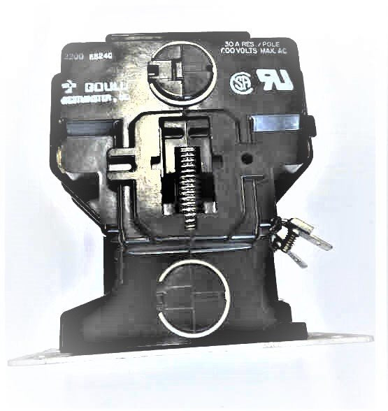 CONTACTOR GOULD 2200 EB240, 4 POLE WITH AUXILIARY CONTACT GOULD 2200 EB240