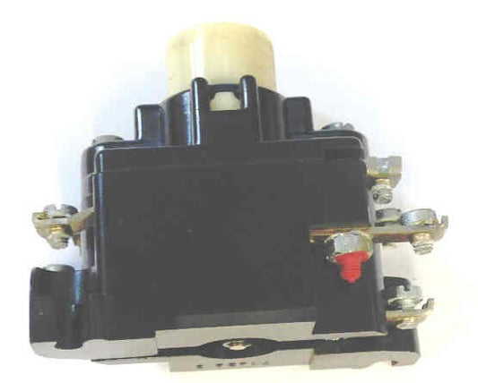 BUTTON, ASSEMBLY, WHITE. MARKED # 6, CURTIS # T1428 2