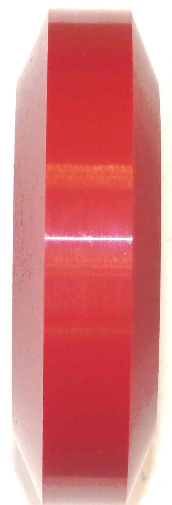 WHEEL, ROLLER GUIDE, RED POLY, HEAVY DUTY 3.25, .472 BORE, ELSCO