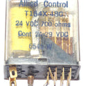 RELAY, DPDT, 24 VDC, 700 OHM COIL, ALLIED # 154X 480