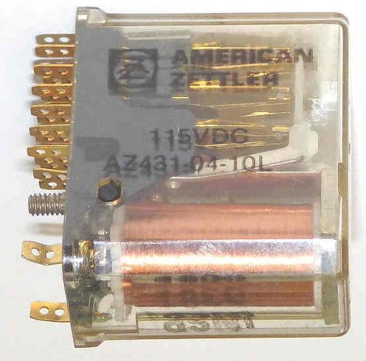 RELAY, MINIATURE, 6PDT, 48VDC, 900 OHM COIL AMERICAN ZETTLER # AZ431-06-1L