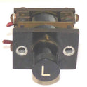 BUTTON, ASSEMBLY, RED, MARKED OPEN CURTIS #