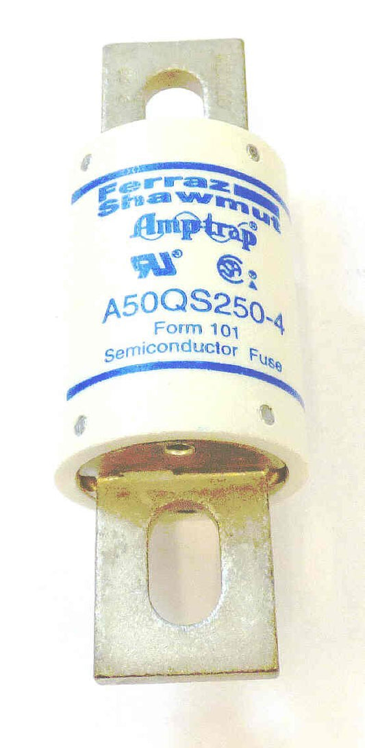 FUSE, SEMICONDUCTOR, 250 AMP, 500V FERRAZ SHAWMUT # A50QS250-4