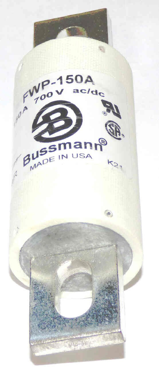 FUSE, SEMI-CONDUCTOR, 150 AMP, 700 VAC/VDC, BUSSMANN # FWP-150A