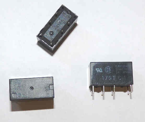 RELAY, SIGNAL 12VDC 2A DPDT( (20.5mm 10.1mm 11.5mm) OMRON # G5V-2-12