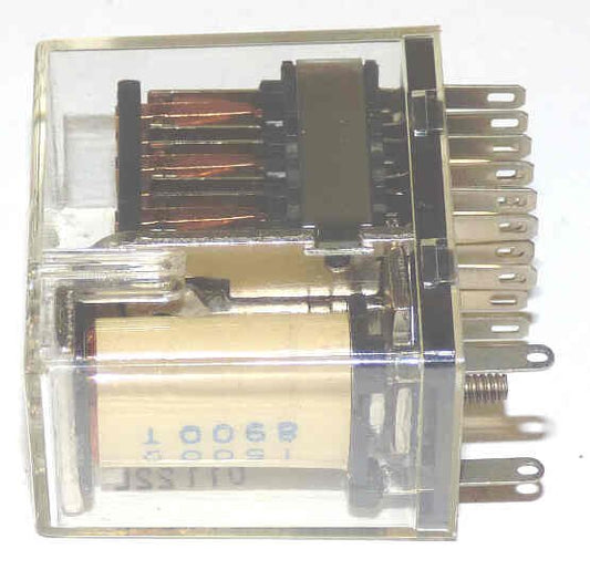RELAY, 6PDT, 115 VAC 9000 OHM COIL DELTROL # 25.6PDT 2A