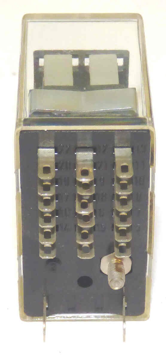 RELAY, 6PDT, 115 VAC 9000 OHM COIL DELTROL # 25.6PDT 2A
