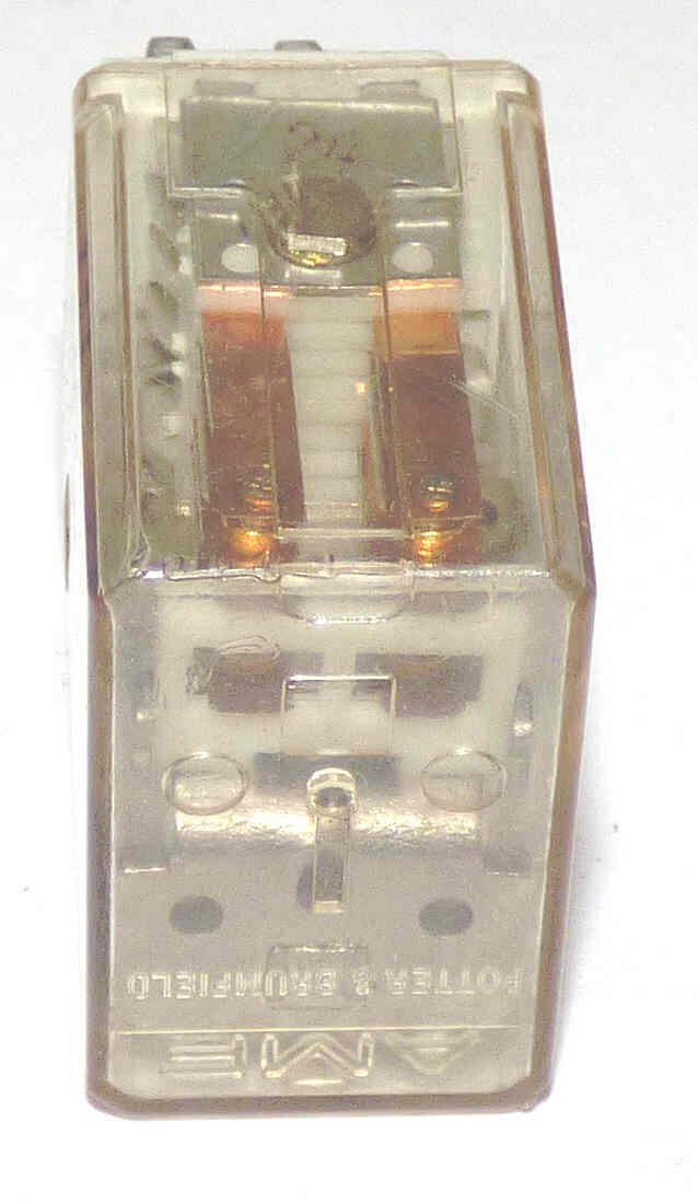 RELAY, POWER, 6PDT, 48 VDC, PLUG IN POTTER BRUMFIELD #R10-E1-Z6-V1.5K