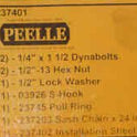 KIT, CHAIN, UNLOCKING, MANUAL DOORS PEELLE # 238000