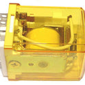 IDEC 3PDT RELAY, KUP BASE, 6 VAC,  IDEC # RR3B-U-6VAC