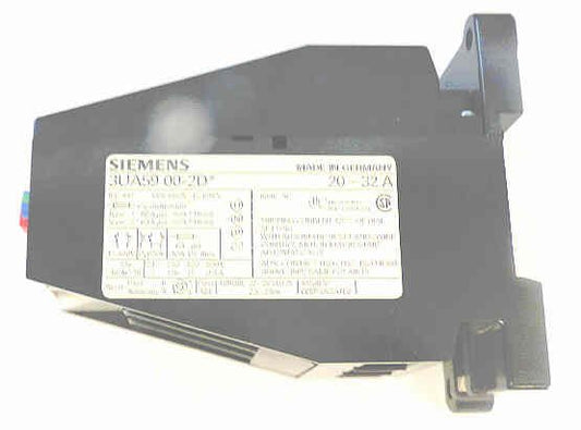 RELAY, OVERLOAD, 20-32 AMP RANGE, SIEMENS #3UA59 00-2D