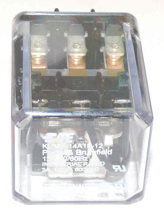 RELAY, POWER, 3PDT, 12VAC, 10A,  PEELLE # 076255