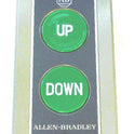 PUSHBUTTON STATION, UP-DOWN, STANDARD DUTY ALLEN BRADLEY # 800S-2SC