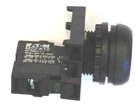 PUSHBUTTON, BLUE, MARKED ENABLE, N.O. CONTACT EATON CUTLER HAMMER